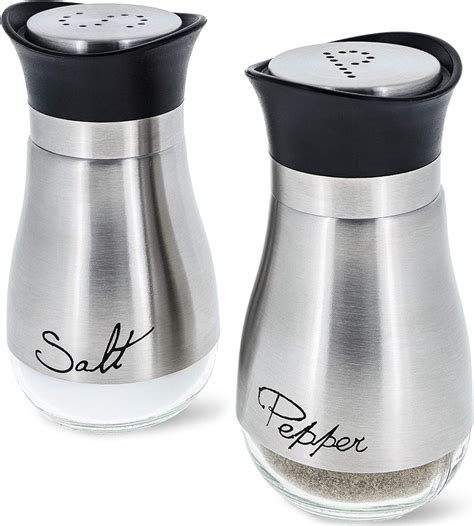 Juvale Salt And Pepper Shakers Salt Shaker Elegant Designed 4 Inch