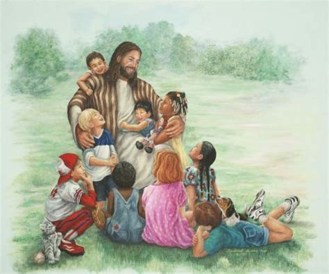 Jesus And The Little Children Mural Reinbrook Studios Jesus
