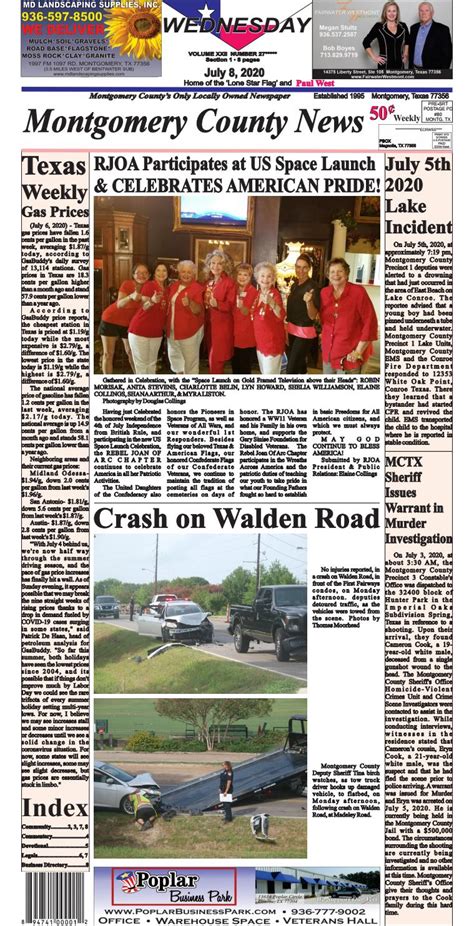 Montgomery County News July 8, 2020 by Monte West - Issuu
