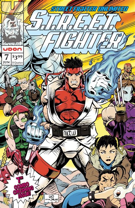 Art Of The Cover Photo Street Fighter Comics Street