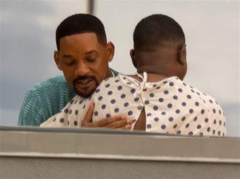 Will Smith Martin Lawrence Seen Filming On Set Of Bad Boys 4