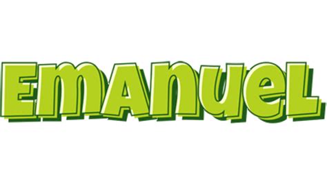 Se os direitos autorais desta imagem png. Emanuel Logo | Name Logo Generator - Smoothie, Summer ...