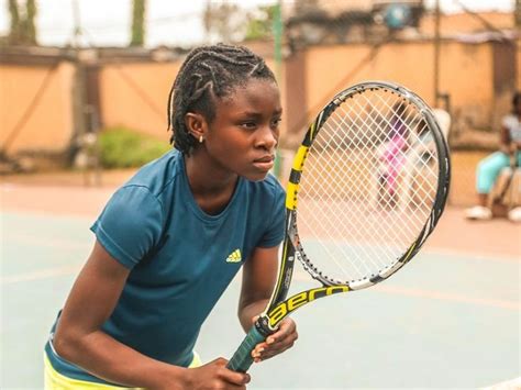 Marylove Edwards Is The Year Old Who Ranks Th In Nigerias Women Singles Tennis Tennis