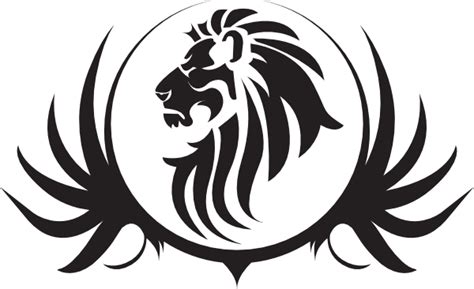 Lion Black And White Lion Face Clipart Black And White Lion