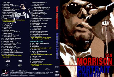 Van Morrison Portrait Of An Artist 1 Ntsc Dual Layer Dvdr Disc