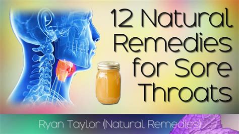 Natural Remedies For Sore Throat How To Get Rid Of Sore Throat Youtube