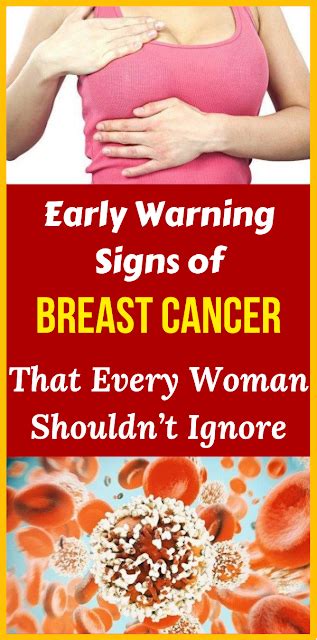 Early Warning Signs Of Breast Cancer That Every Woman Shouldn’t Ignore