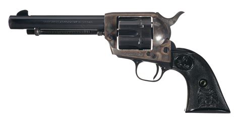 Colt Single Action Army Second Generation Revolver In 38