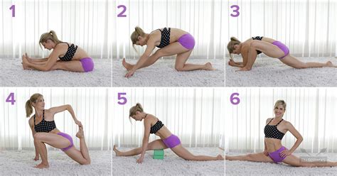 How To Do The Splits 6 Easy Steps To Achieving This Flexible Move
