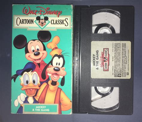 Walt Disney Cartoon Classics V Mickey The Gang Vhs Ebay