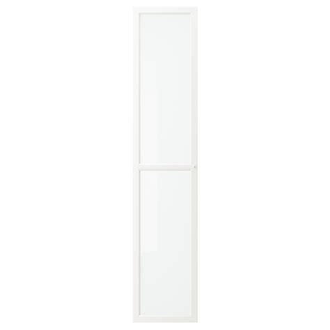 Oxberg Glass Door White 40x192 Cm Ikea Eesti