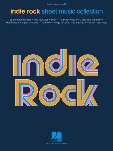 Indie Rock Sheet Music Collection Pvg 140912