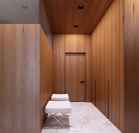 Modern Wood Paneling Interior Design Ideas
