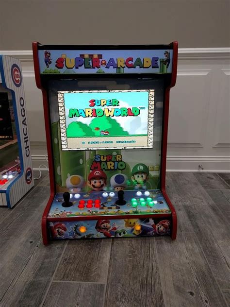 Unique Wall Mounted Arcade Cabinet Custom Built For You Etsy
