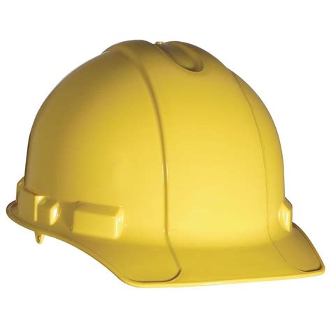 3m Yellow Non Vented Hard Hat With Pin Lock Adjustment Case Of 12 Chh