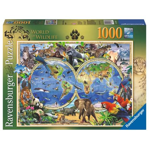 Ravensburger Puzzle 1000 Piece Word Of Wildlife Toys Caseys Toys