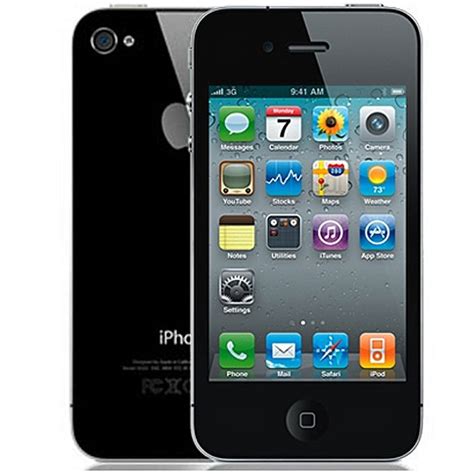 Apple Iphone 4 16gb Black Refurbished，35 Inch Screen Ng