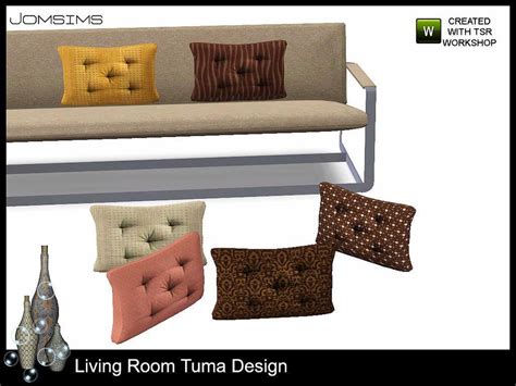 The Sims Resource Cushion Tuma Design