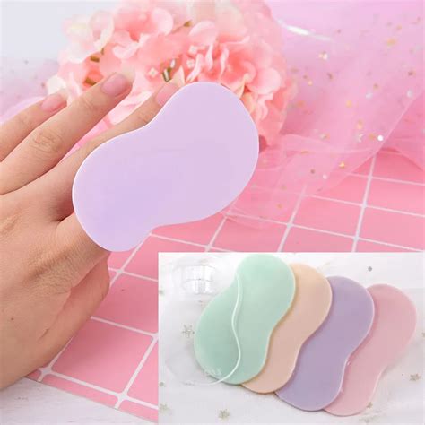 1pcs Silicone Nail Art Paint Ring Palette Mat Chubby S Washable Nail