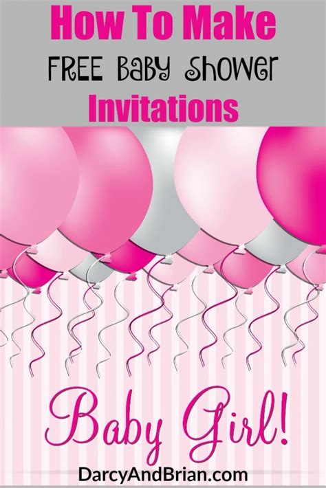 If yes, why not go for a card that is in compliance with your theme. How to Create Free Baby Shower Invitations