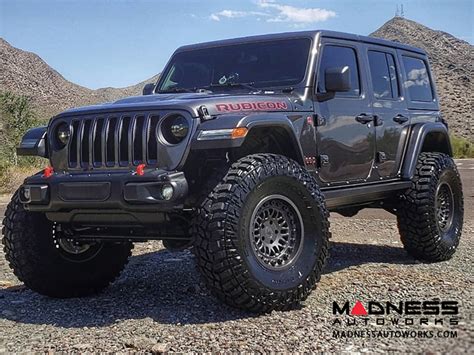 Jeep Wrangler Jl Custom Wheels By Black Rhino 17 X 95 Fury Matte