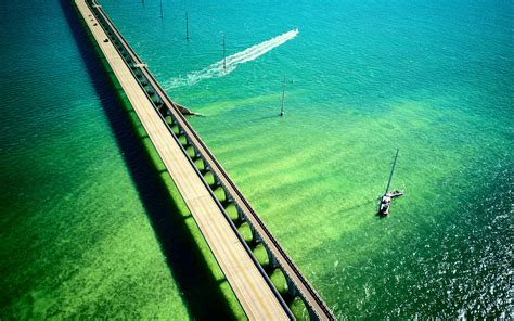 Seven Mile Bridge Florida Keys 4k Wallpapers Hd Wallpapers Id 24866