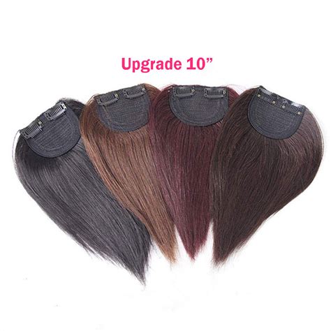 The 5 piece set and the 9 piece set. Remy Human Hair Clip on Hair Extensions Straight Invisible ...