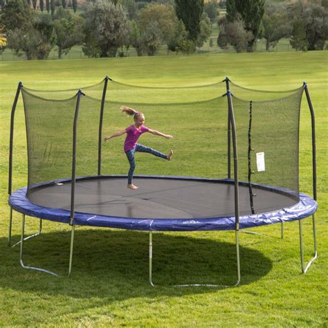 Skywalker Trampolines Oval 16ft X 14ft With Safety
