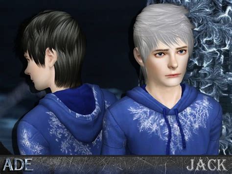 Jack Hairstyle By Ade Darma By The Sims Resource Sims Hair Sims 3 Sims