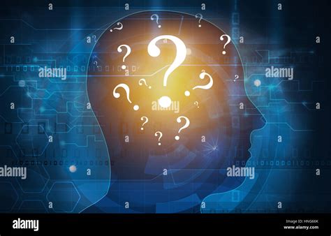 Thinking Brain Question Mark