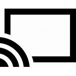 Chromecast Tv Cast Google Icon Connect Button
