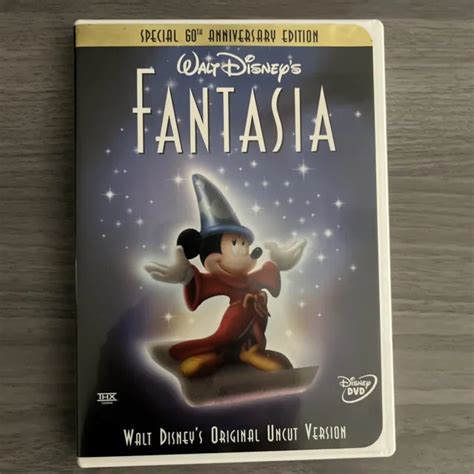 Fantasia Dvd 2000 Restored Full Length Version 60th Anniversary 4