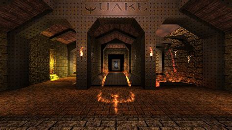 Quake 1996 Running On Darkplaces With Ultra High Textures And Maxed