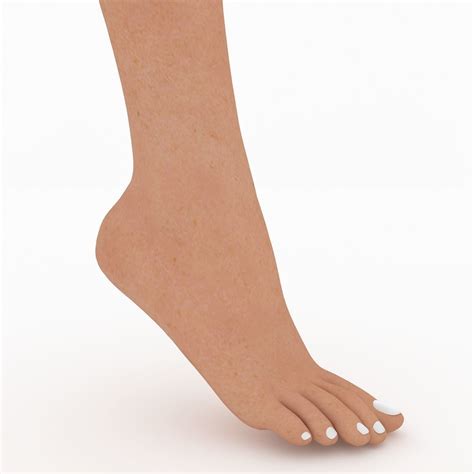 3d Female Foot Cgtrader