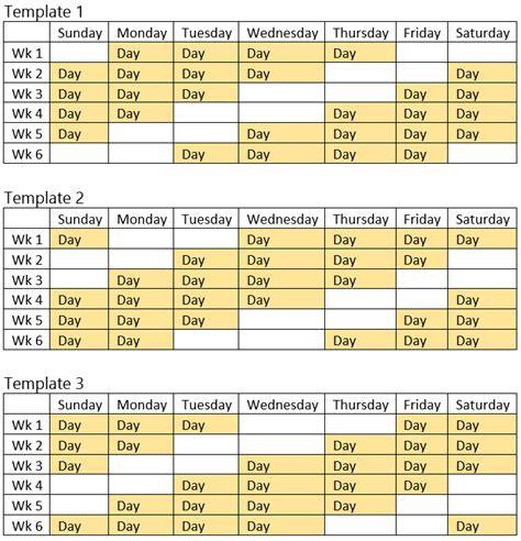 As expected, jeremy guthrie was pulled from the colorado rockies' rotation tuesday. 4 Man Rotation Schedule - Free Employee Scheduling ...