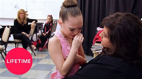 Dance Moms Maddie Forgets Her Dance Season 2 Flashback Lifetime Youtube