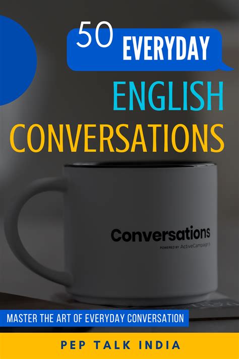 Everyday English Conversations E Book Pep Talk India