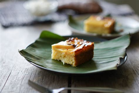 Cassava Cake Recipe Filipino Cassava Bibingka Hungry Huy