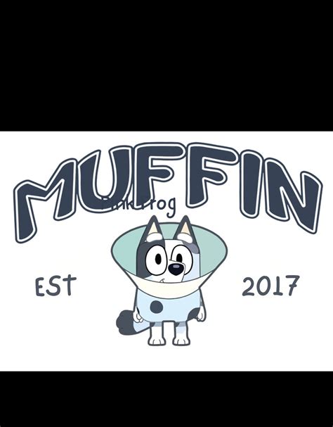 Muffin Bluey SVG 2017 - Etsy