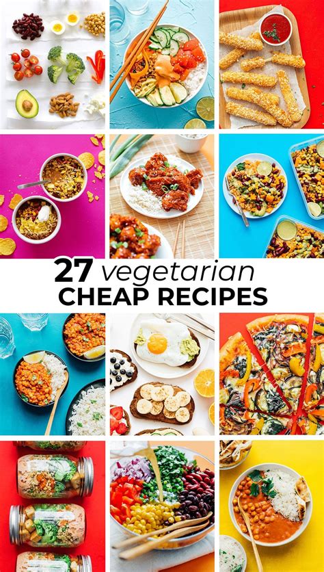 Looking for vegetarian indian recipes? 27 Cheap Vegetarian Recipes | Cheap vegetarian meals ...