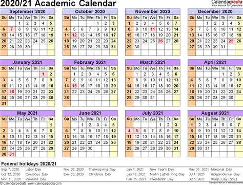 Academic Calendars 20222023 Free Printable Excel Temp
