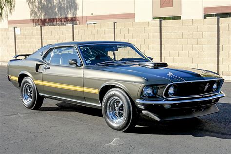 1969 FORD MUSTANG MACH I 428 SCJ FASTBACK 1969 Mustang Fastback Ford
