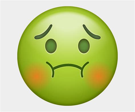 Sick Face Sick Emoji Png Transparent Cliparts Cartoons Jing Fm The