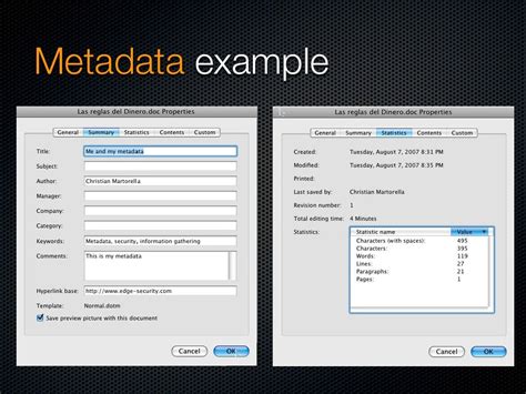 What Is Metadata 9 Examples Gambaran