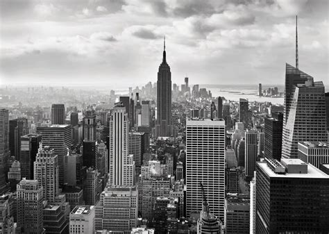 Online Crop Grayscale Photo Of City Buildings New York City