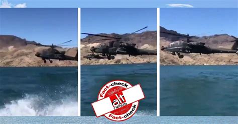 Video Of Apache Helicopters Flying Over Lake Havasu In Arizona Us
