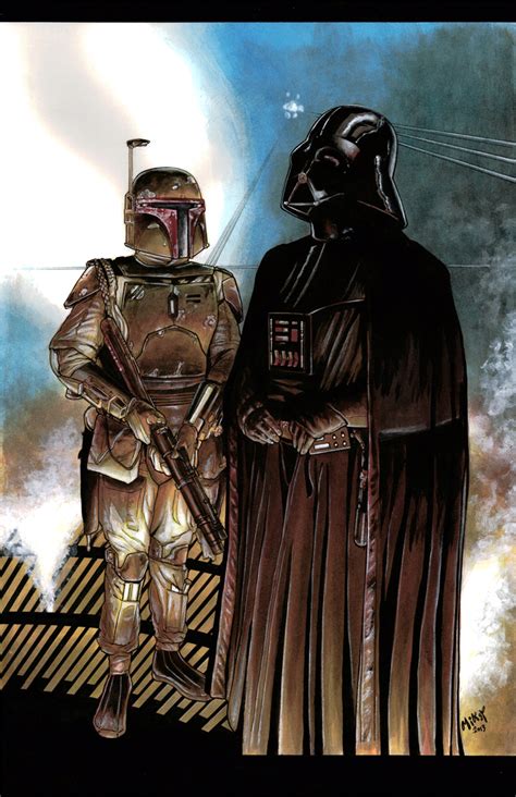 Boba Fett Darth Vader Commission By Frisbeegod On Deviantart