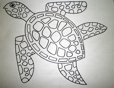 Kids Sunday School Bible Art Lesson Sea Turtle Animal