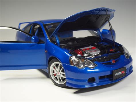 73243 Aa73243 Acura Integra Type R Electric Blue Rhd Scale Model