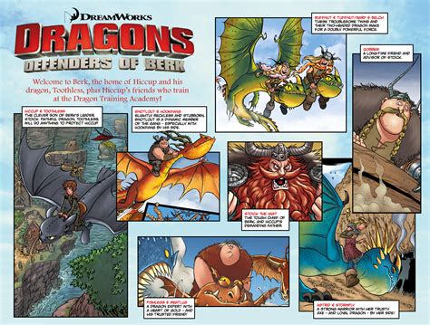 Dreamworks Dragons Defenders Of Berk Collection Fire Ice Tpb Read